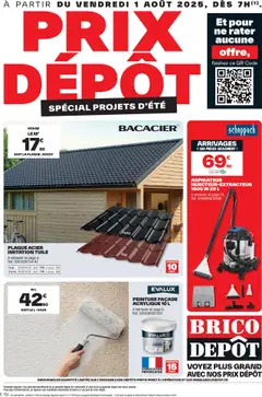 Prévisualisation de Catalogue du magasin Brico Dépôt formulaire valide 01/08/2025