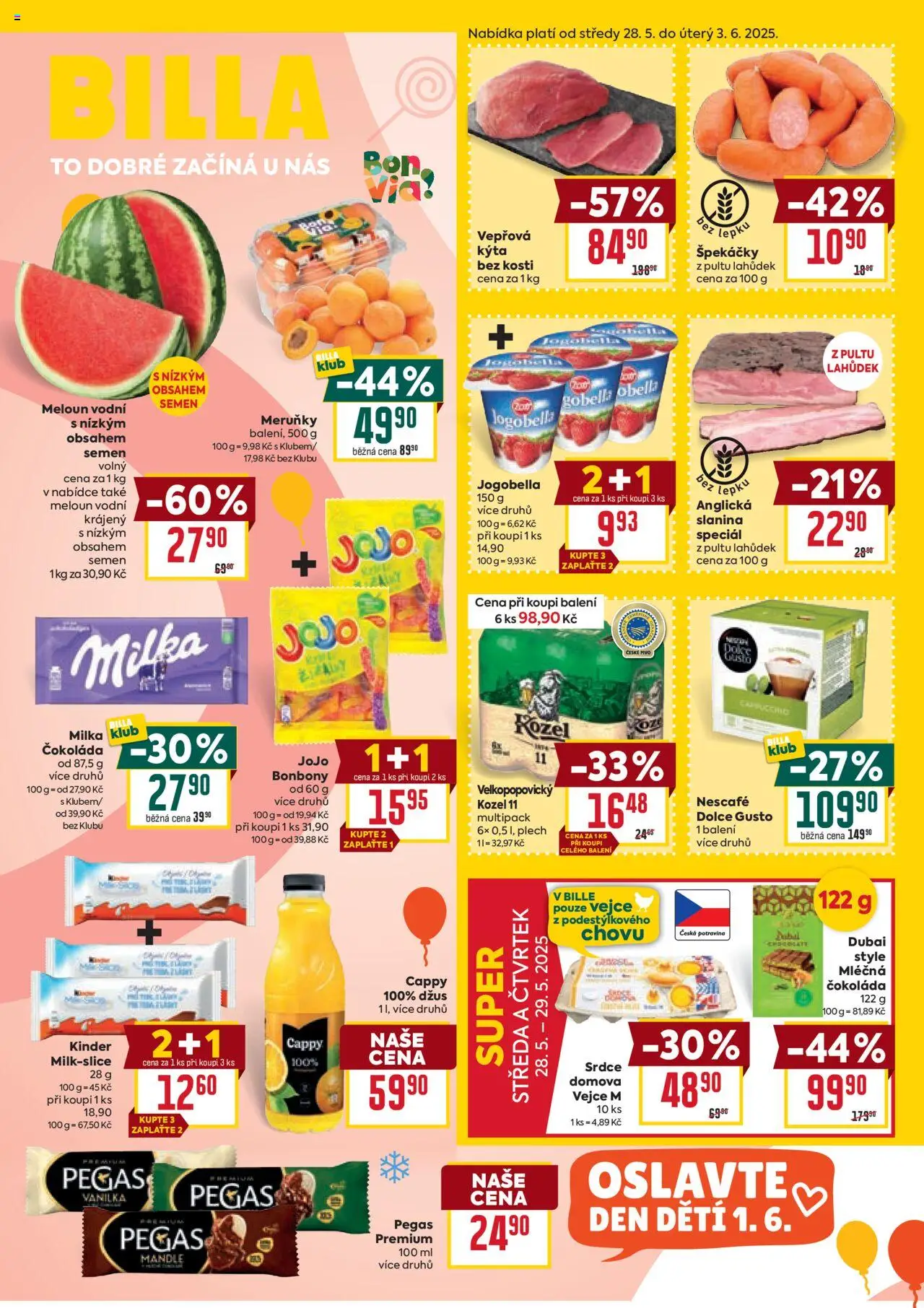  BILLA leták již od 28.05.2025 » Akční "Velký leták"