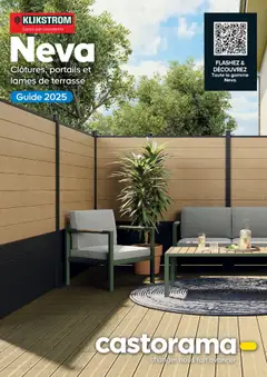 Prévisualisation de Clôture et terrasse Neva du magasin Castorama formulaire valide 26/02/2025