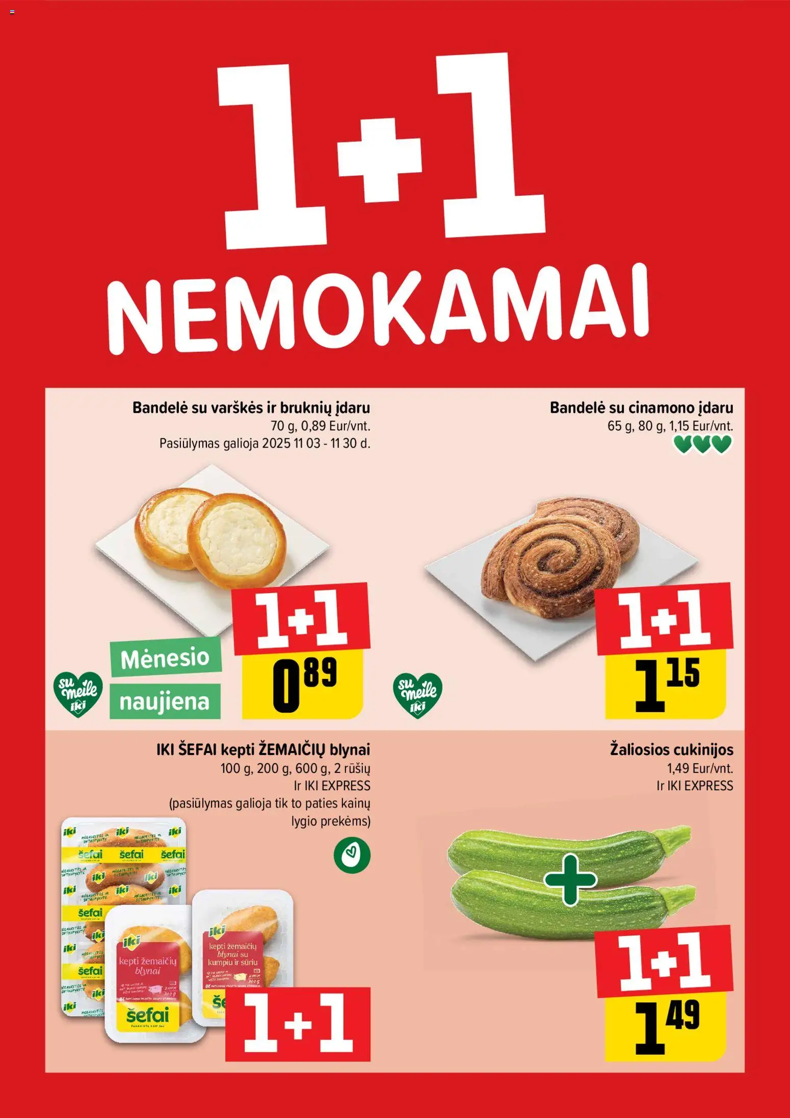 IKI parduotuvės leidinio Leidinys - Daugiau yra pigiau galiojančio nuo 2025.11.03 peržiūra