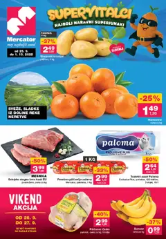 Predogled kataloga iz trgovine Mercator veljaven od 25.09.2025
