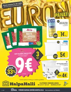 Kaupan Halpa Halli Tarjoukset esikatselu, voimassa 14/01/2026