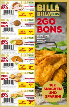 Vorschau der Angebote: Billa 2Go Bons gültig ab 04.12.2025