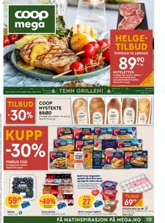 Forhåndsvis Kundeavis fra butikk Coop Mega gyldig fra 04/08/2025