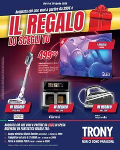 Anteprima dell'opuscolo Trony volantino Calabria dal negozio Trony valido da 09/04/2026