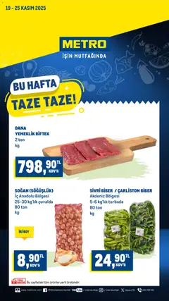 Metro Katalog 19.11.2025 - Broşürünün önizlemesi