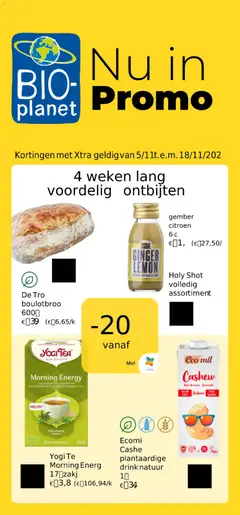 Voorbeeld van Folder van winkel BioPlanet geldig vanaf 05/11/2025