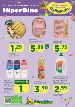 Vista previa del folleto de la tienda HiperDino válido desde el 10/02/2026 