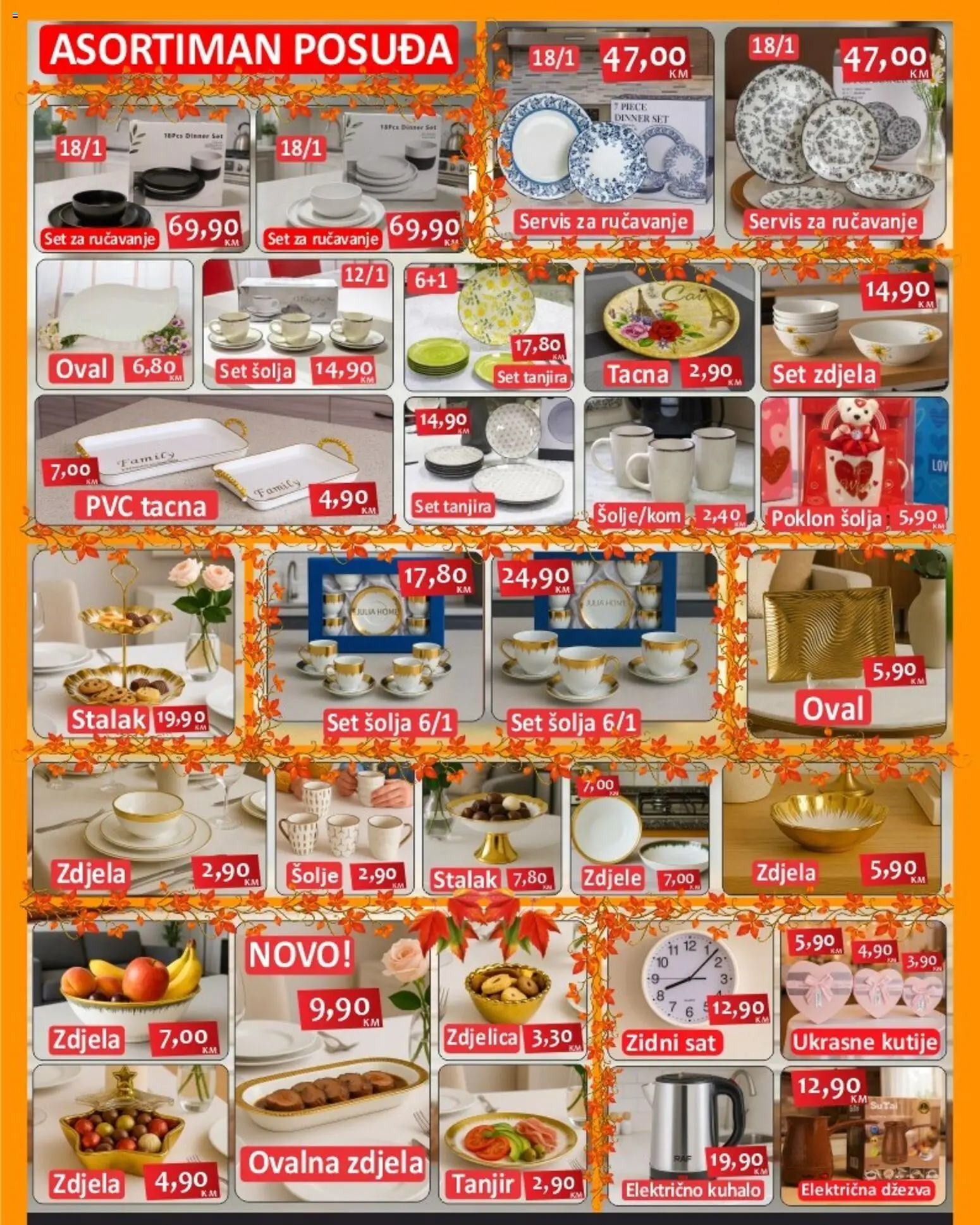 Pregled letka Katalog trgovine Izbor trgovine vrijedi od 2025.10.17