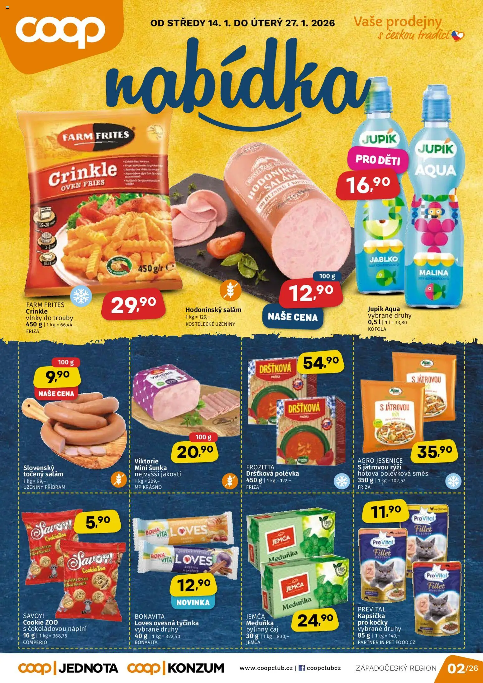Náhled nabídky: Coop Leták platný od 14.01.2026