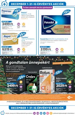 Alma Gyógyszertárak - Akciós újság Alma Gyógyszertárak megtekintése, amely érvényes 2025.12.01.-től | Oldal: 8