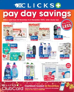 Preview of Clicks flyer valid from 25/11/2025