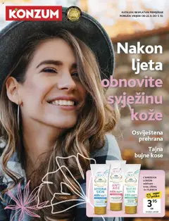 Konzum HR - Katalog ljepota i njega megtekintése, amely érvényes 2025.09.22.-től