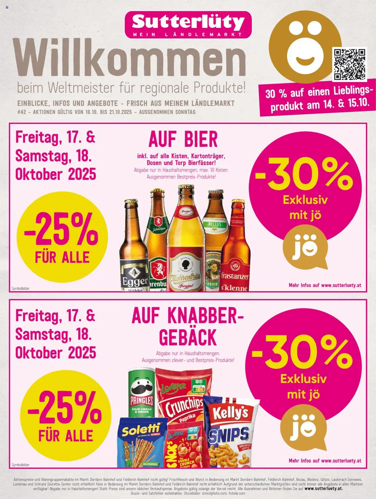  Sutterlüty Flugblatt ab (16.10.2025 - 21.10.2025) - Seite 1
