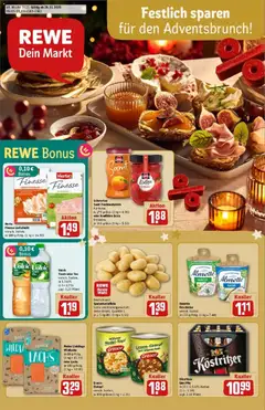 Vorschau von dem Prospekt des Geschäftes Rewe, gültig ab dem 24.11.2025