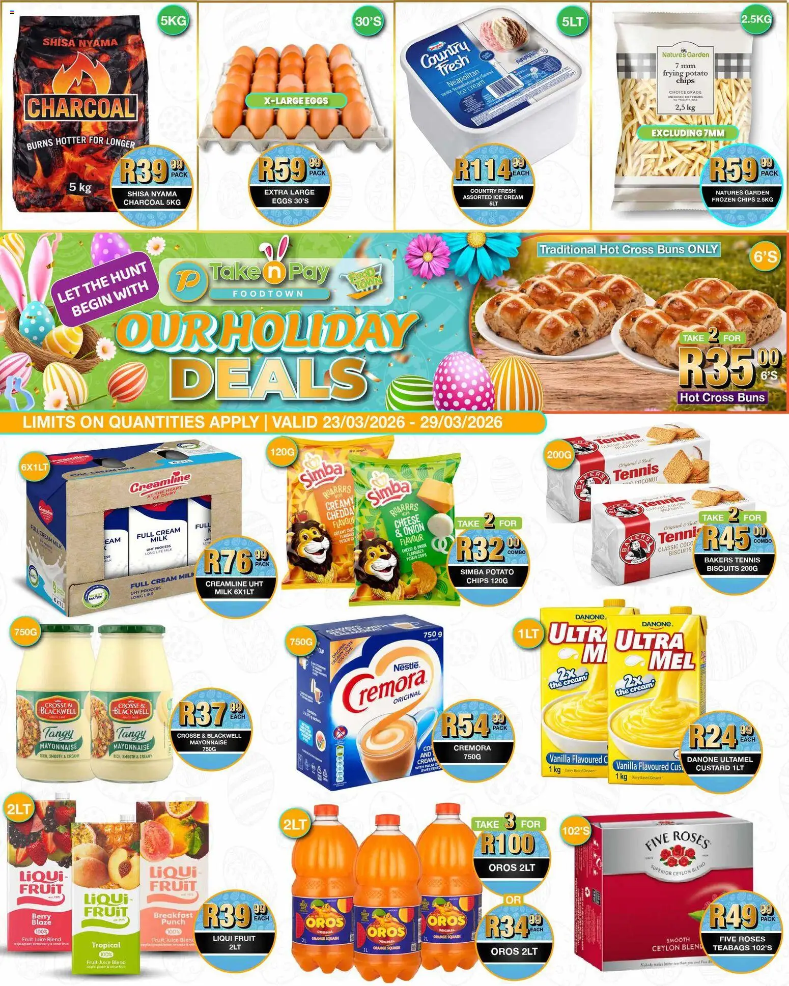 Preview of Take n Pay flyer valid from 23/03/2026