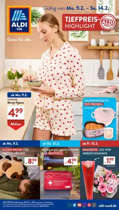 Vorschau von dem Prospekt des Geschäftes Aldi Süd, gültig ab dem 09.02.2026