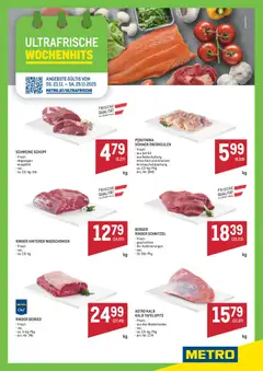 Vorschau der Angebote: Metro Angebote Wochenhits gültig ab 23.11.2025
