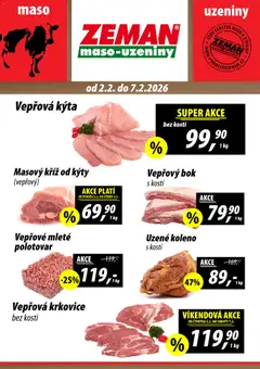 Náhled nabídky: Prodejny Zeman Leták platný od 02.02.2026