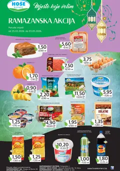 Pregled letka Katalog trgovine Hoše komerc vrijedi od 25.02.2026