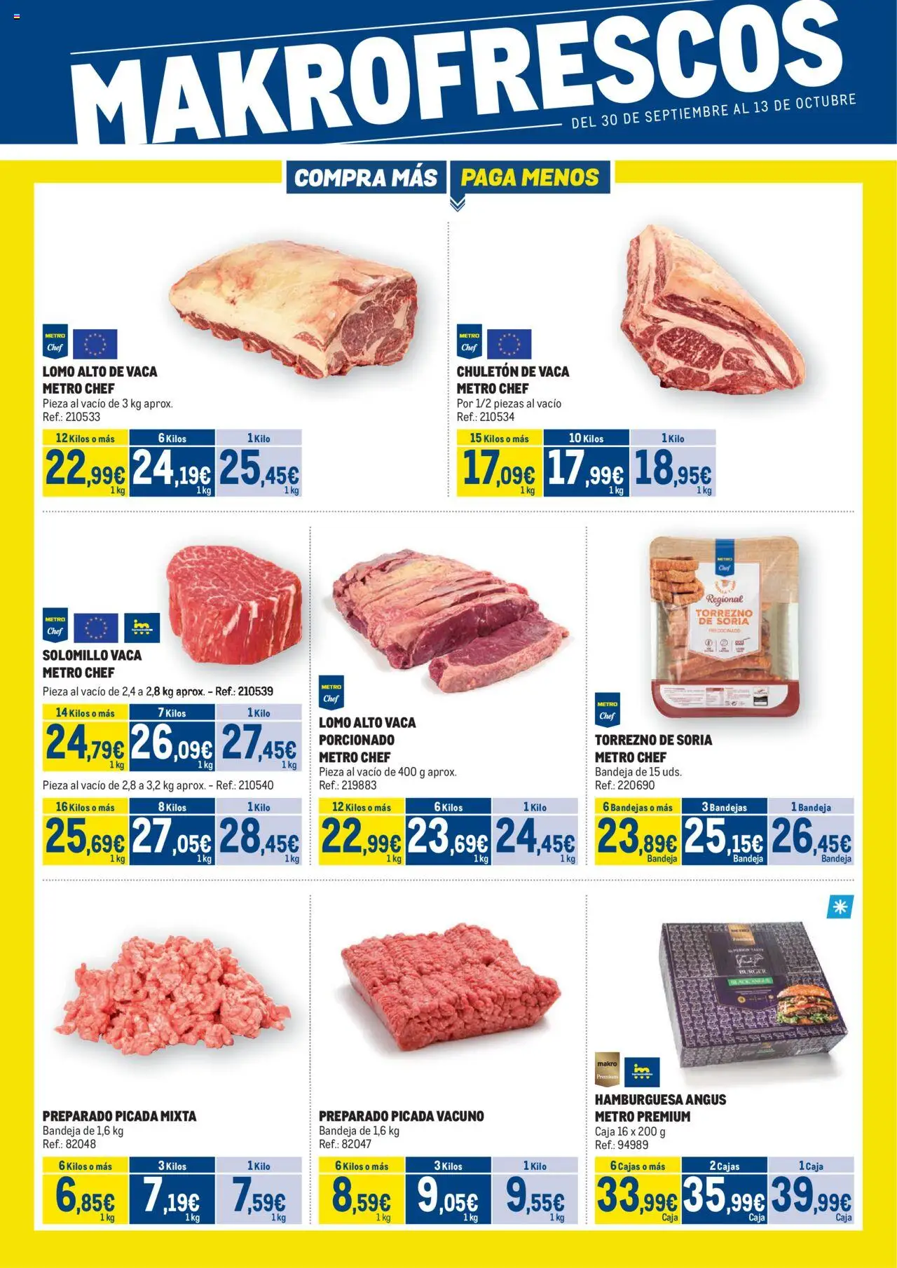 Makro Fresco Andalucía > 30/09 - 13/10/2025 > Ofertas