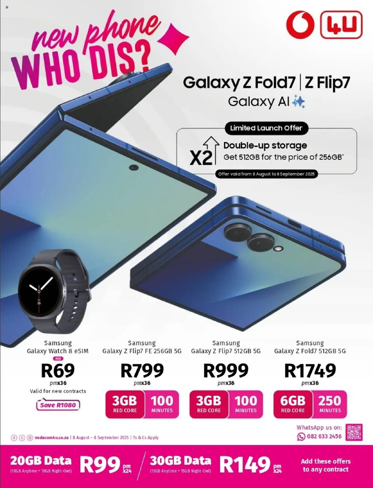Vodacom Deals from 08/08/2025 >> Latest Specials