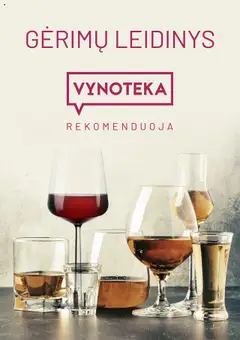 VYNOTEKA parduotuvės leidinio Leidinys - Gėrimų galiojančio nuo 2025.07.14 peržiūra