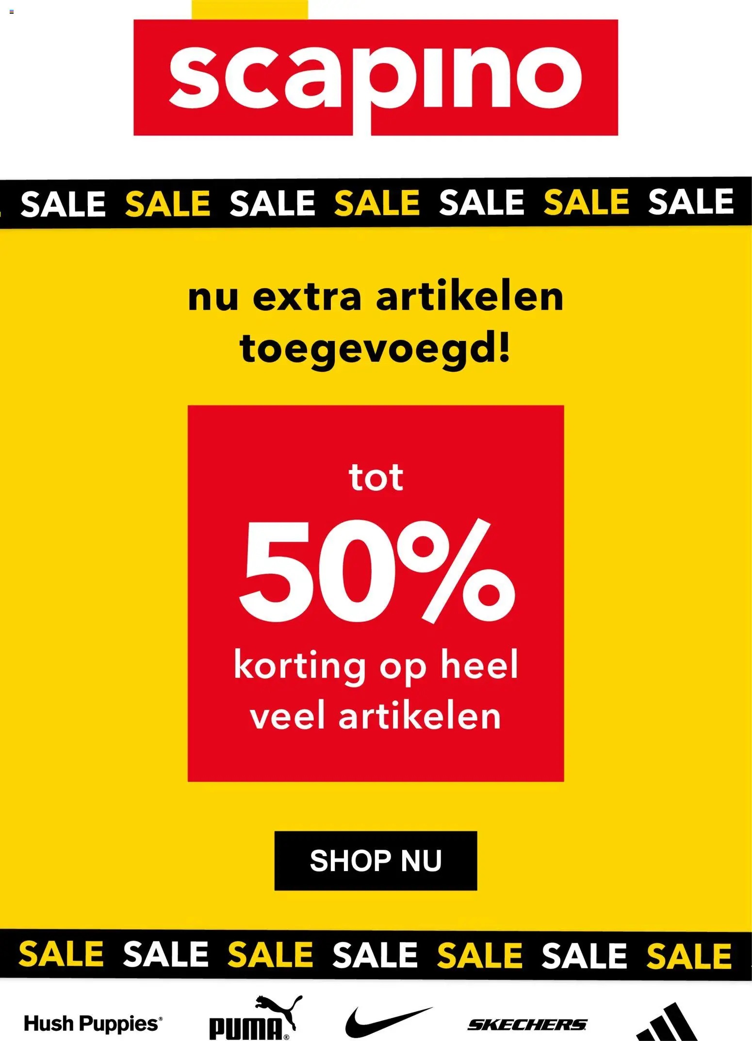 Voorbeeld van Sale folder van winkel Scapino geldig vanaf 05-01-2026