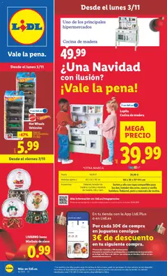 Vista previa del folleto de la tienda Lidl válido desde el 03/11/2025 