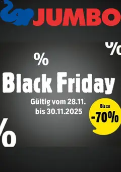 Vorschau des Merkblatts Black Friday vom Shop Jumbo gültig von 28.11.2025 bis 30.11.2025