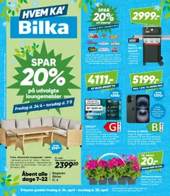 Eksempel på tilbudsavis Bilka - Nonfood fra butik Bilka gyldig fra 24/04/2026