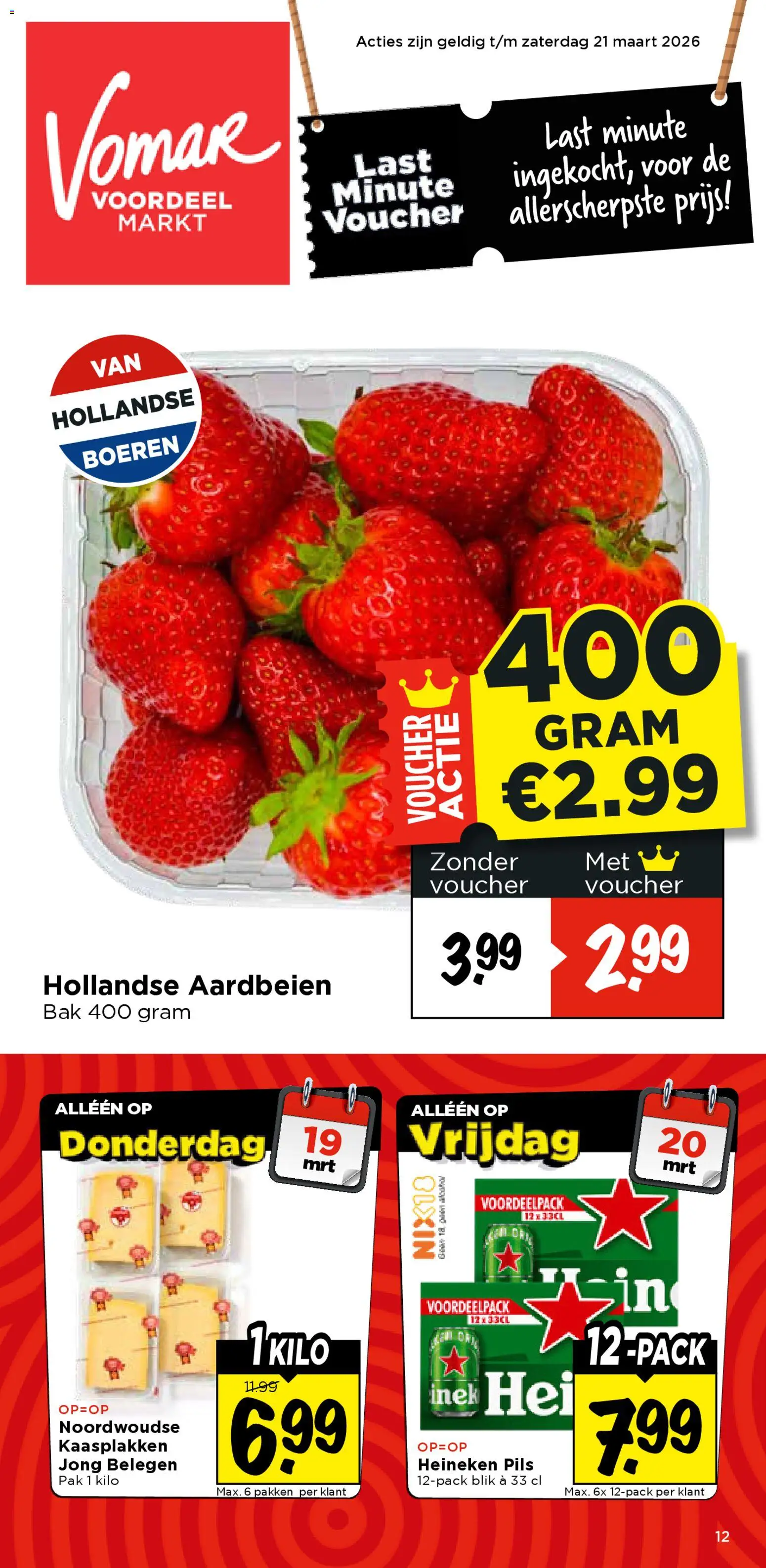 Voorbeeld van Vomar folder - Weekend folder van winkel Vomar geldig vanaf 19-03-2026