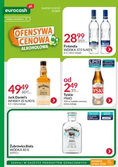 Pogląd gazetki "Ofensywa Cenowa Alkoholowa" ze sklepu Eurocash ważnej od 16.07.2025