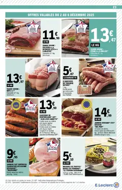 Prévisualisation de Catalogue de la semaine 49 du magasin E.Leclerc formulaire valide 02/12/2025 | Page: 23
