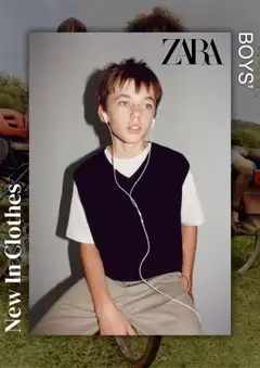 Voorbeeld van Zara Boys van winkel Zara geldig vanaf 01/08/2025