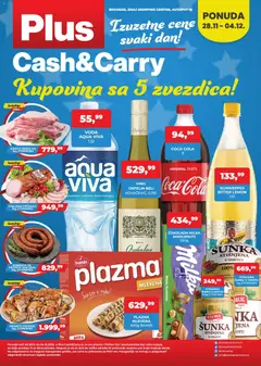 Pregled Plus Cash & Carry kataloga - važi od 28.11.2025