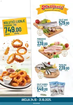 Pregled Matijevic kataloga - važi od 24.10.2025