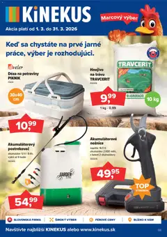 Náhľad Kinekus letáku platného od 01.03.2026