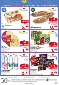 Vorschau der Angebote: Unimarkt Flugblatt gültig ab 22.10.2025 | Seite: 16