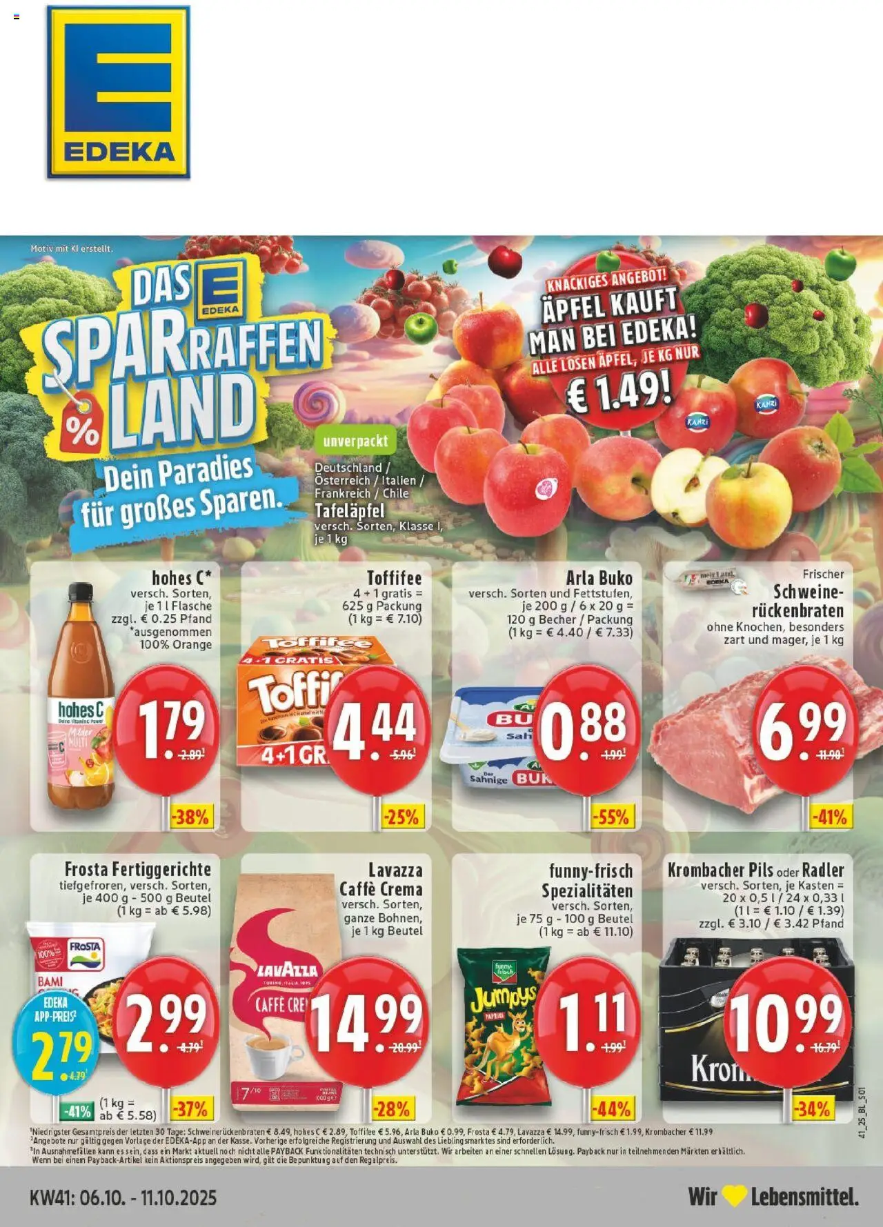EDEKA Prospekt ab 06.10.2025 - Prospekt Winterberg-Zueschen Online