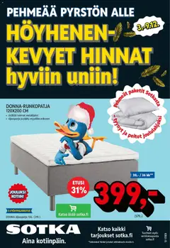 Kaupan Sotka Tarjoukset esikatselu, voimassa 03/12/2025