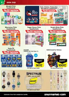 Onur Market Katalog 11.11.2025 - Broşürünün önizlemesi | Strana: 8