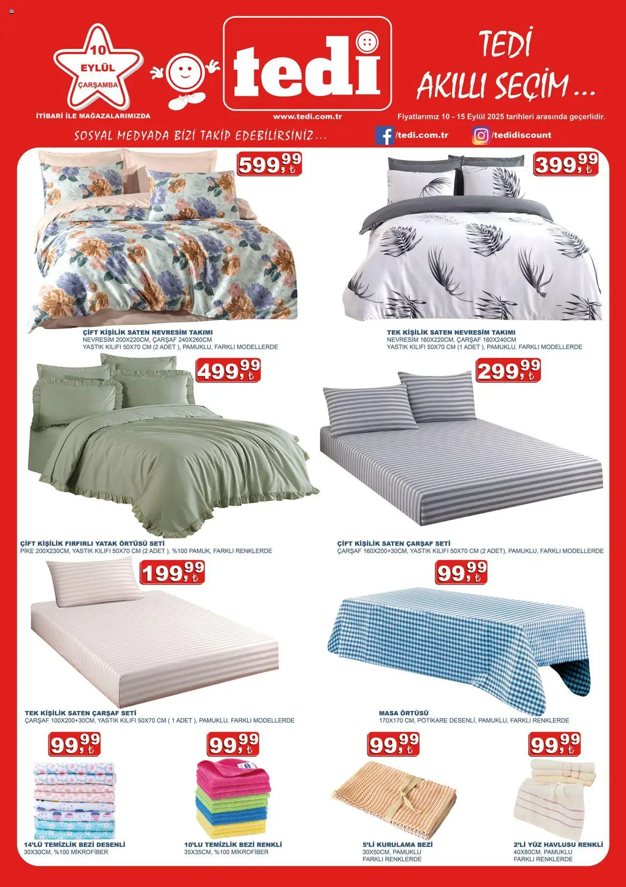 Tedi Katalog (10 - 29 Eylül 2025) - Sayfa numarası 1