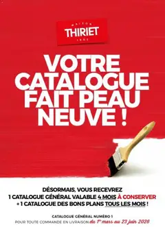 Prévisualisation de Thiriet - Livraison à domicile du magasin Thiriet formulaire valide 01/03/2026