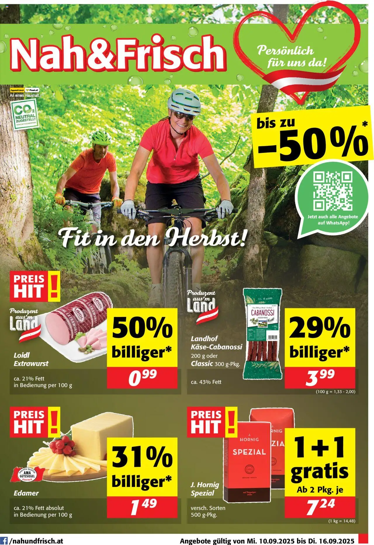  Nah und Frisch Flugblatt ab (10.09.2025 - 16.09.2025) - Seite 1