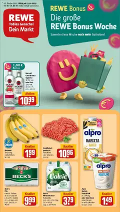 Vorschau von dem Prospekt des Geschäftes Rewe, gültig ab dem 13.10.2025