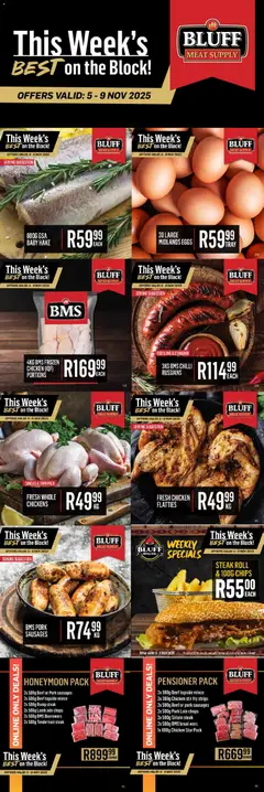 Preview of Bluff Meat Supply flyer valid from 05/11/2025 | Page: 1