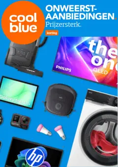 Prévisualisation de Coolblue Folder / Publicité du magasin Coolblue formulaire valide 04/03/2026