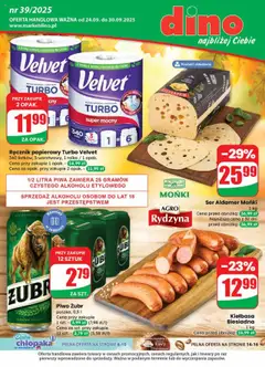 Pogląd gazetki "Gazetka" ze sklepu Dino ważnej od 24.09.2025