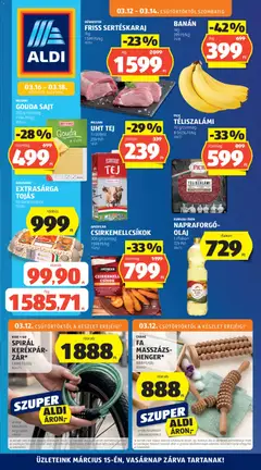 Aldi - Aldi akciós újság megtekintése, amely érvényes 2026.03.12.-től